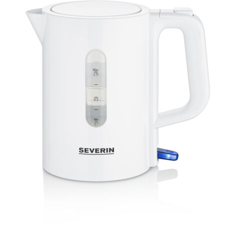 Hervidor inalámbrico 0,5l 1100w, blanco - WK3462 - severin -