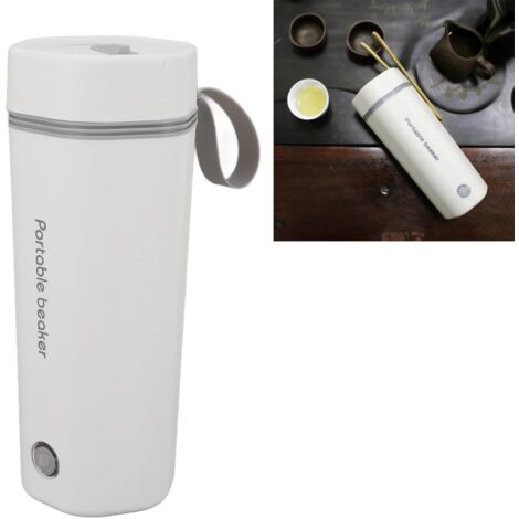 Hervidor portátil de 300 W y 350 ml [Hervidor de viaje seguro con función de apagado automático]