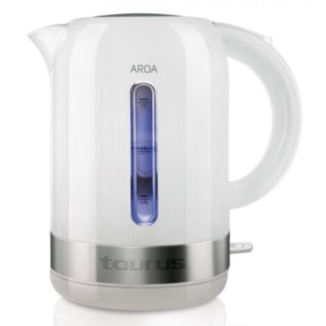 Hervidor Taurus Aroa Blanco 2200 W 1,7 L Acero Inoxidable