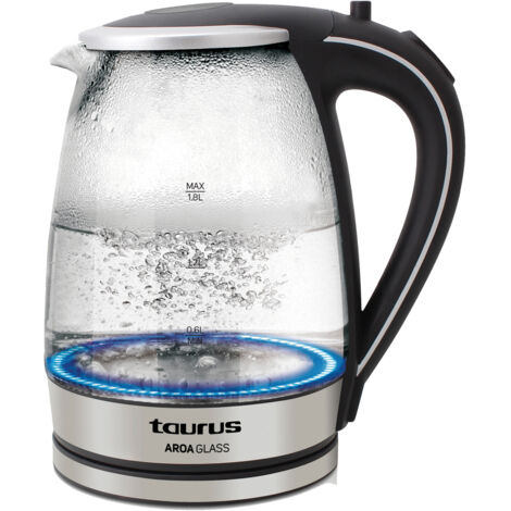 HERVIDOR TAURUS AROA GLASS 1,8L 2200W