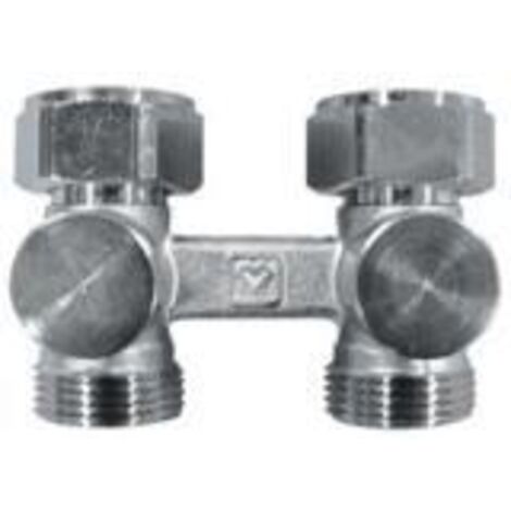 Herz-3000-Anschlussteil-Zweirohr Fig.3766(01) DF G3/4' 1376601