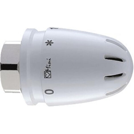 Herz Design "Mini" Robinet de thermostat de radiateur Blanc