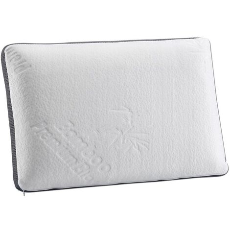Herzberg hg 3d6040 oreiller en mousse a memoire de forme en bambou