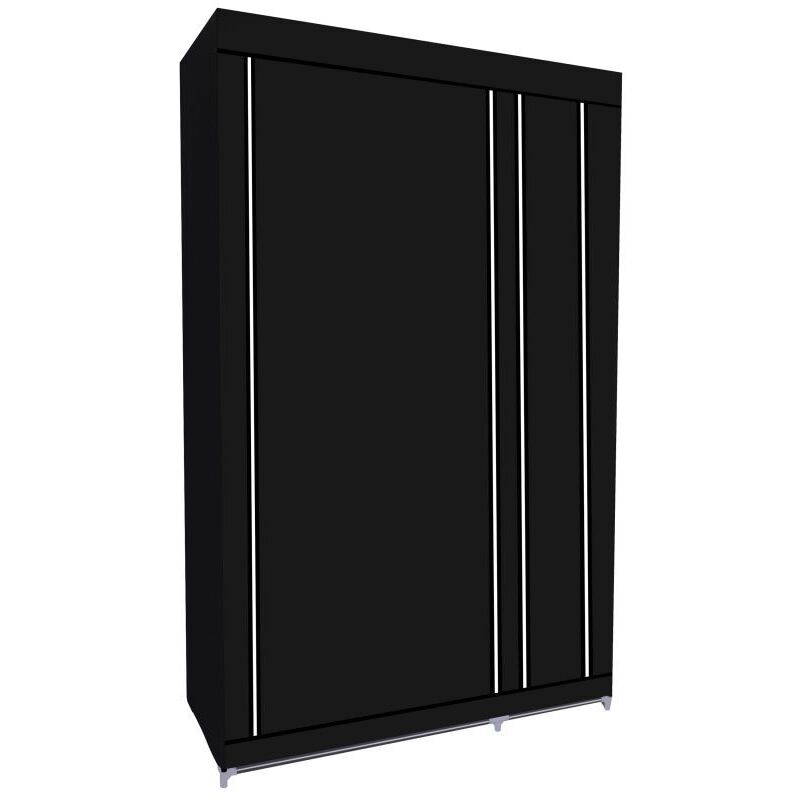 Herzberg - hg 8010 armoire de rangement - petite noire