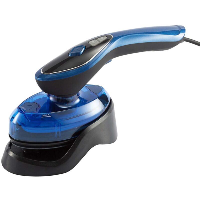 Herzberg HG-8056: 2 in 1 Portatile a Vapore e Ferro da Stiro