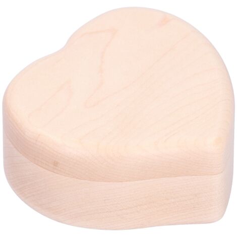 Herzförmige Spieluhr aus Holz – Romantisches Geschenk zum Geburtstag, zu Weihnachten, zum Valentinstag, für die Freundin oder Partnerin