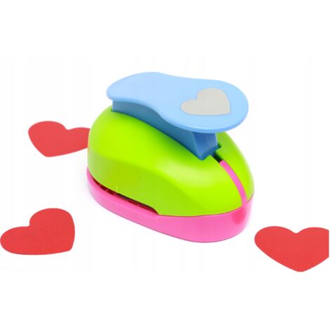 Herzförmiger Dekorstanzer GROSS 7,5 cm für Papier