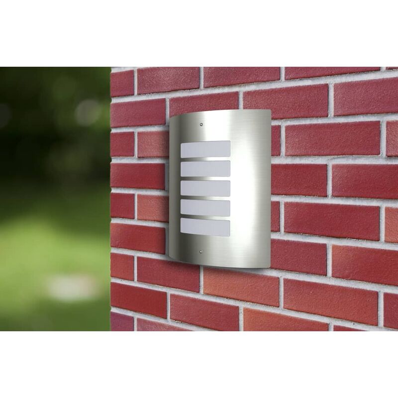 Brayden Studio - Herzog Outdoor Wall Light by Silver