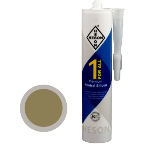 Heson Silikon 1forAll Bahamabeige/Eiche hell 310ml