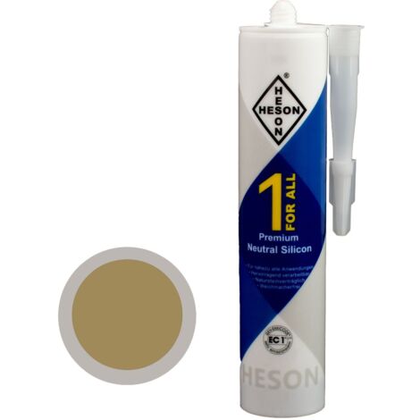 Heson Silikon 1forAll Caramel/Eiche 310ml