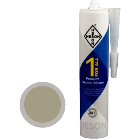 Heson Silikon 1forAll Sandgrau 310ml