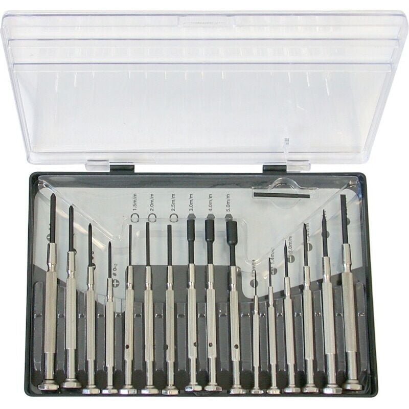 FP - Set tournevis horlogers 16 pièces Hesse