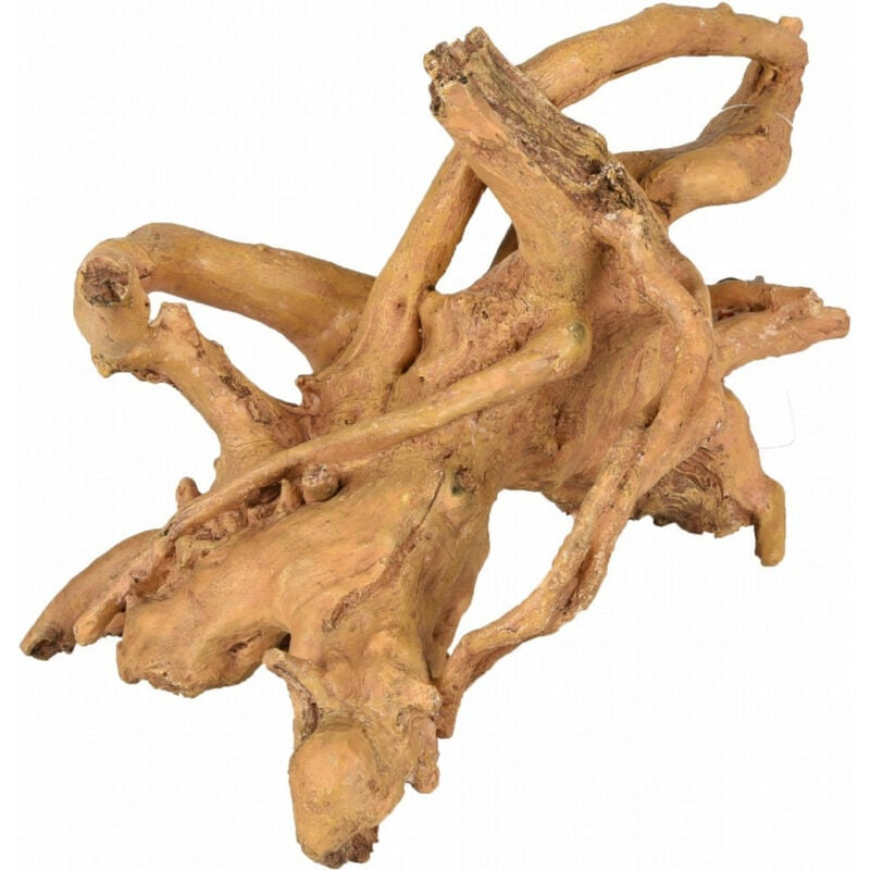 Hesta Racines. 25 x 17 x 16 cm. décoration aquarium. Flamingo