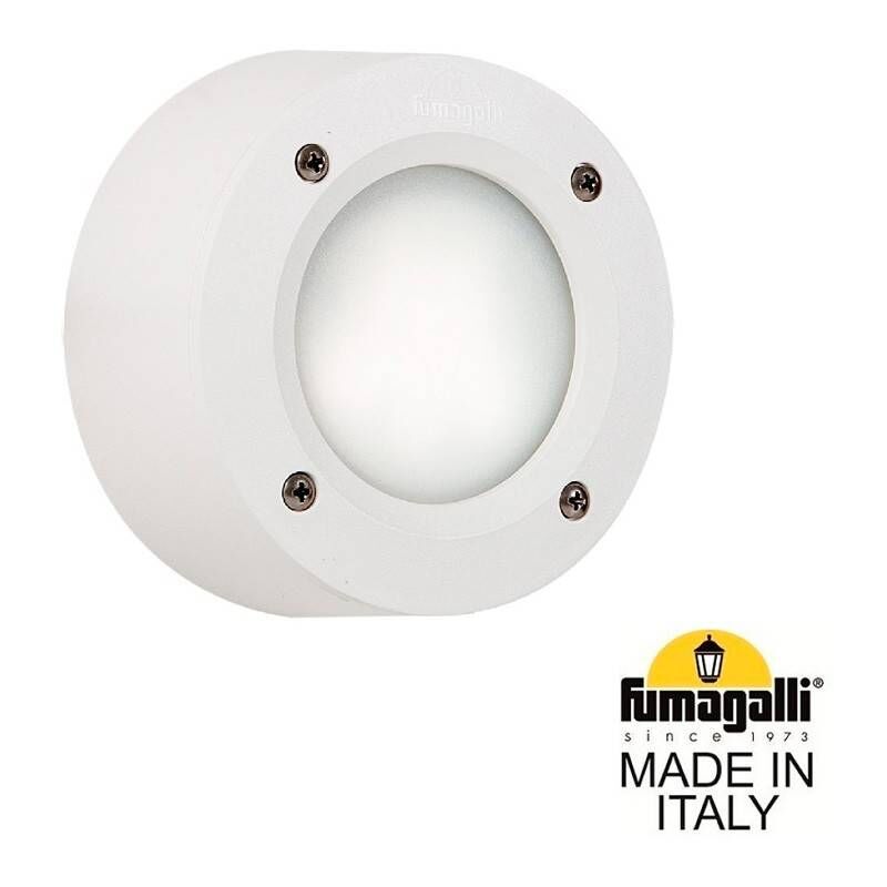 Image of Faretto led da incasso a superficie Fumagalli extraleti 100 round - Bianco