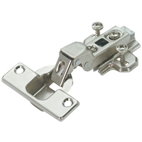 HETTICH 1 charnière invisible à encastrer Ø35 mm, demi-recouvrement ouverture 110°