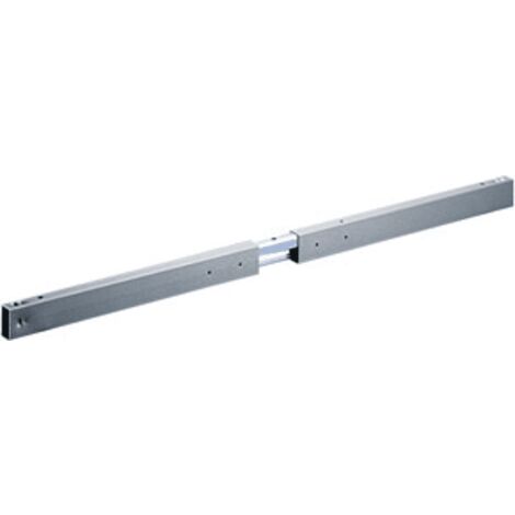 Hettich 2-Fuß-Gestell-Traverse, 20x40mm,  Change 2-Fuß,  46019,  aluminiumoptik