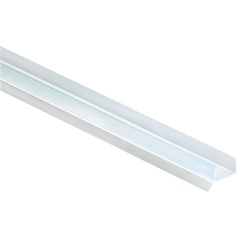 Hettich Abdichtprofil 19 mm Sockel Kunststoff transparent Kunststoffleisten