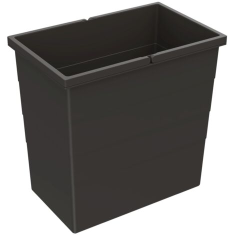 Hettich Abfallsammler,  Cargo Synchro,  9280315,  28l,  KF,  grau,  dunkelgrau