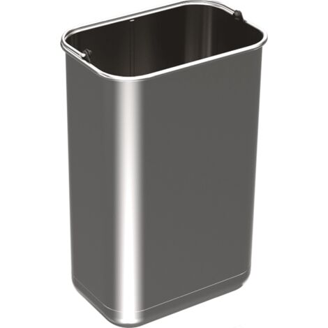 Hettich Abfallsystem-Eimer,  10l,  Bin.it Duo 9080024,  Edelstahl