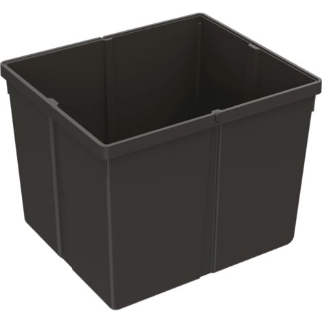 Hettich Abfallsystem-Eimer,  11l,  Bin.it Prime 9220484,  Kunststoff anthrazit