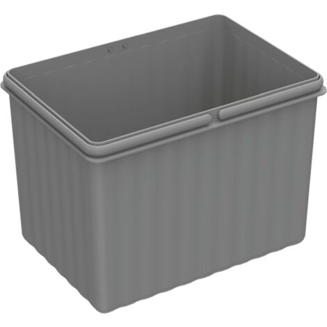 Hettich Abfallsystem-Eimer,  12l,  Bin.it Flex 9136187,  Kunststoff grau