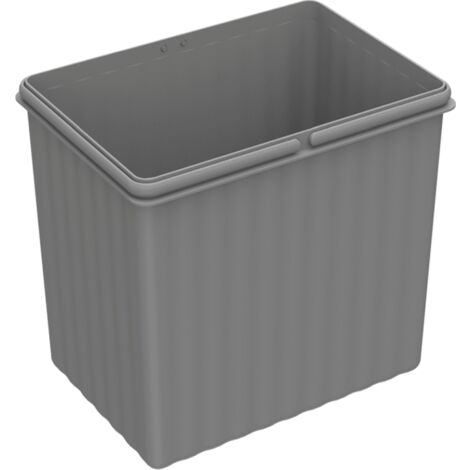 Hettich Abfallsystem-Eimer, 16l, Bin.it Easy 9080065, Kunststoff grau