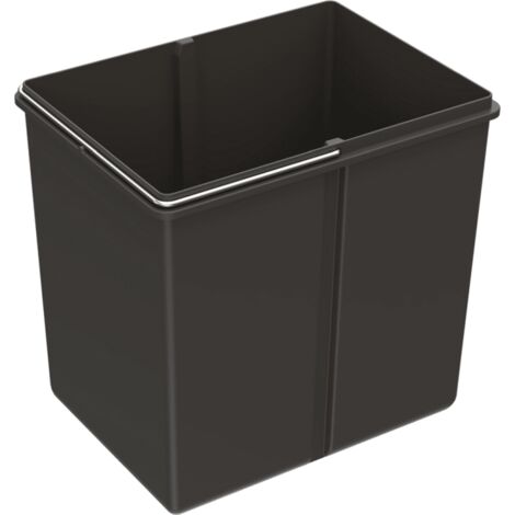 Hettich Abfallsystem-Eimer,  16l,  Bin.it Smart 9208757,  Kunststoff anthrazit
