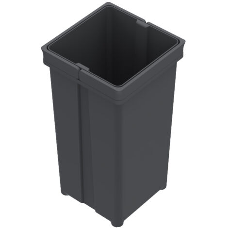 Hettich Abfallsystem-Eimer,  5l,  AvanTech You Pull 9279389,  Kunststoff anthrazit