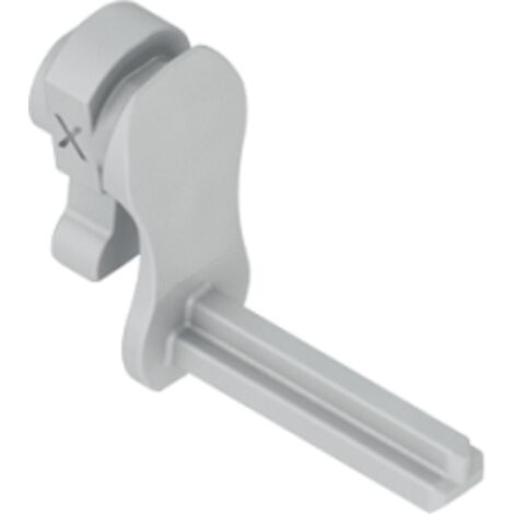 Hettich Adapter Quadro 9219965,  einseitig, Typ B,  grau