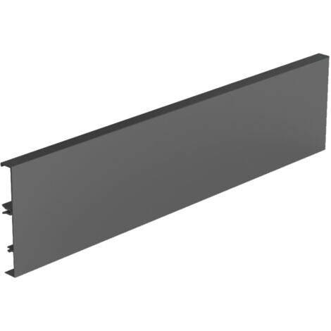 Hettich Aluminiumrückwand ArciTech,  126 / 2000mm,  anthrazit
