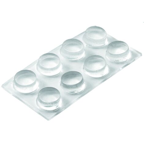 Hettich Anschlagpuffer 5,0 x 11,0 mm Kunststoff transparent - 6 Stück Türstopper