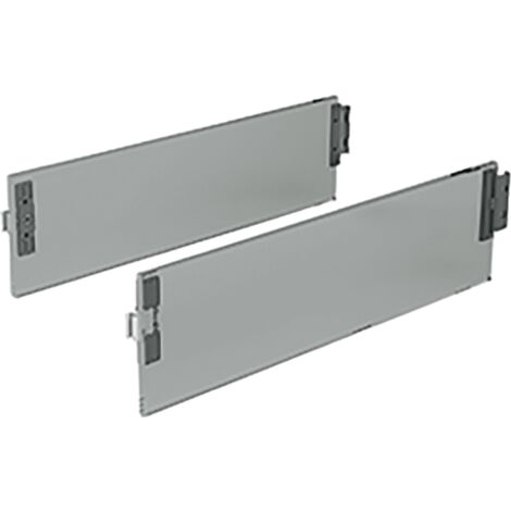 Hettich ArciTech DesignSide Glas,  400 mm,  (218/94,  250/126) ,  links / rechts,  grau