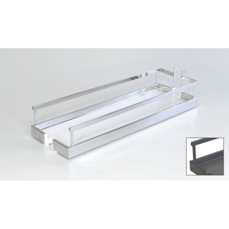 Hettich ARENA STYLE Rutschstopp Einhängetablar 150x462x93 pulverb. anthr.