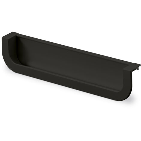 Hettich Athena Einsetzgriff schwarz matt BA160mm L170mm B19mm H36mm