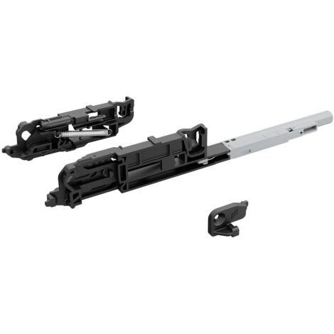 Hettich Ausz.führ.-Selbsteinzugsgehäuse 9134832,  schwarz