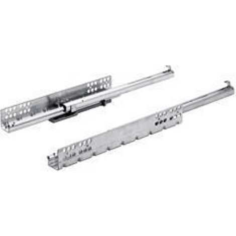 Hettich Auszugsführung Quadro 25,  StopControl,  450mm,  ls/rs