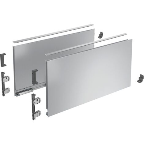 Hettich AvanTech YOU Set Zarge Höhe 251 mm,  NL 350 mm,  silber,  links und rechts