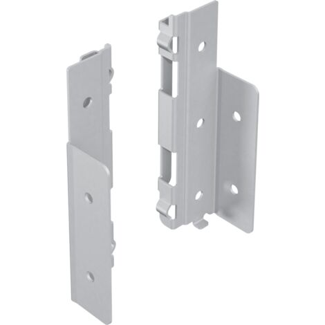 Hettich AvanTech YOU Verbinder für Rückwandprofil,  Höhe 139 ,  silber,  rechts