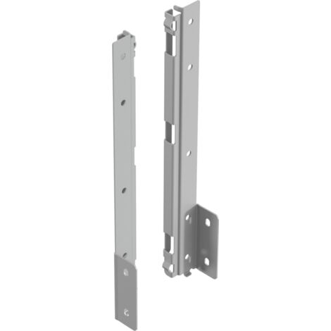 Hettich AvanTech YOU Verbinder für Rückwandprofil,  Höhe 251 ,  silber,  links