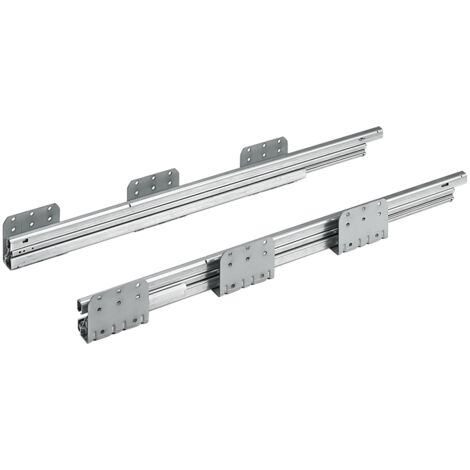 Hettich Beistelltower-Auszugsführung, Vollauszug, Quadro Big Duplex 9200382, Stahl