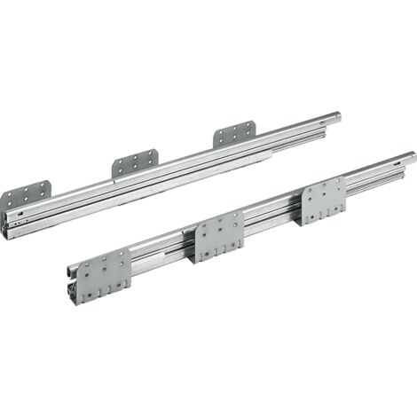 Hettich Beistelltower-Auszugsführung, Vollauszug, Quadro Big Duplex 9203536, Stahl