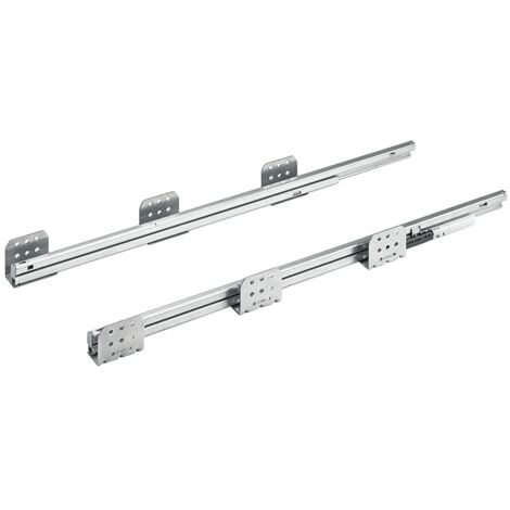Hettich Beistelltower-Auszugsführung,  Vollauszug,  Quadro Compact 9200438,  Stahl