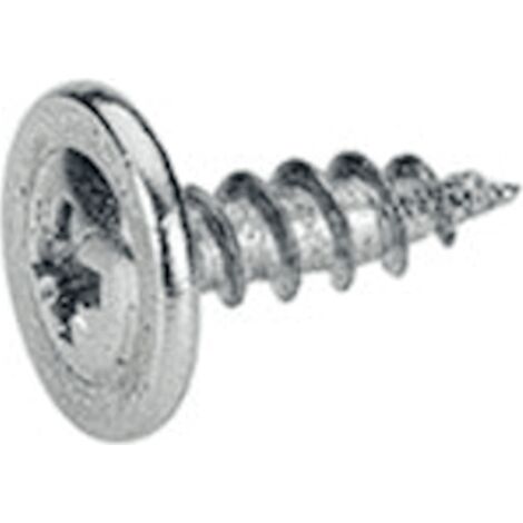 Hettich Blenden-Befestigungsschraube,  5x14mm,  9138384,  PZ-Kreuzschlitz,  Stahl verzinkt