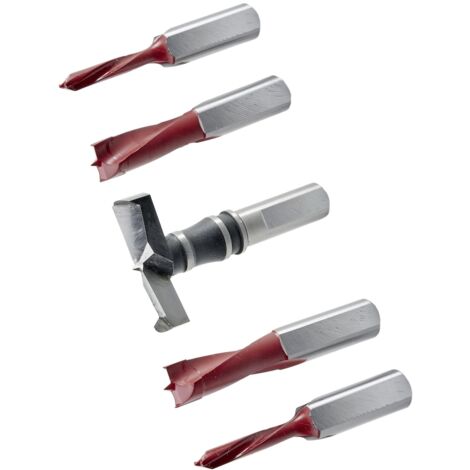 Hettich Bohr- und Einpressautomat-Bohrersatz, BlueMax Mini 70033