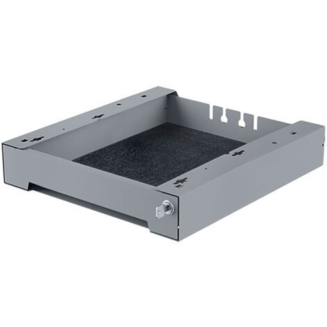 Hettich Büromöbel-Materialschale,  mit Vollauszug,  SmarTray Laptop 9236934,  STA anthrazit