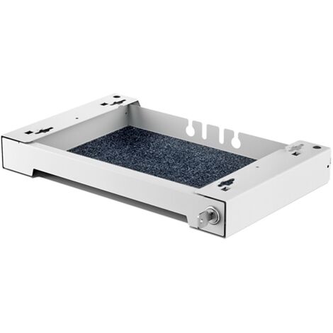 Hettich Büromöbel-Materialschale,  mit Vollauszug,  SmarTray Stahl 50 9208293,  Stahl weiß