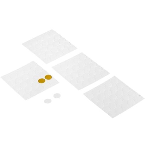 VictorsHome Lot De 50 Bouchons De Trou En Plastique 13 Mm Pour Meubles De Cuisine Noir