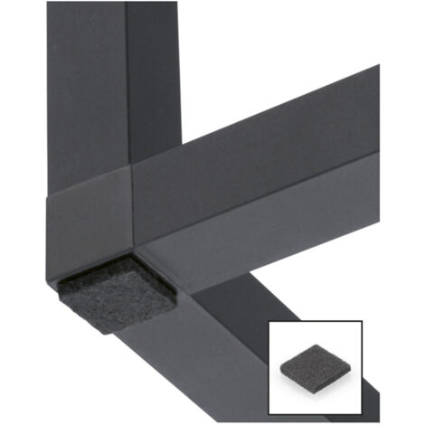 Hettich CADRO Filzgleiter 15X15 Schwarz E2