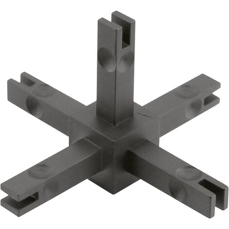 Hettich CADRO Knoten 5-Fach Edelstahl Optik E2