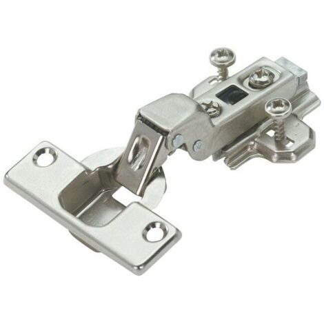 charnière invisible 2 pièces porte en applique 35 sans déport à t